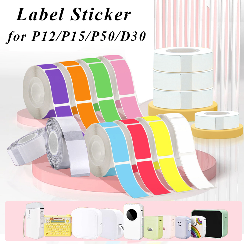 Label Maker - 1Roll Adhesive Label Maker Paper for