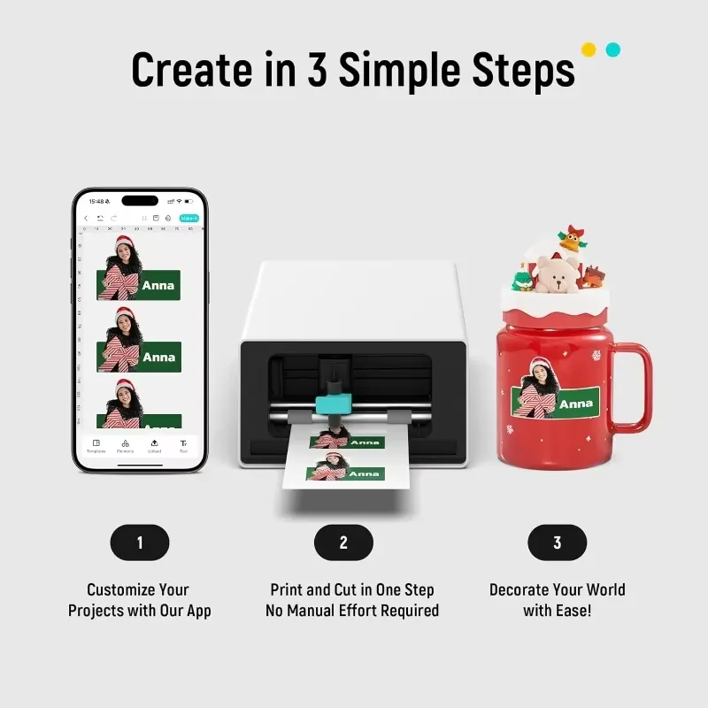 Photo Printer - PixCut S1 All in One Sticker