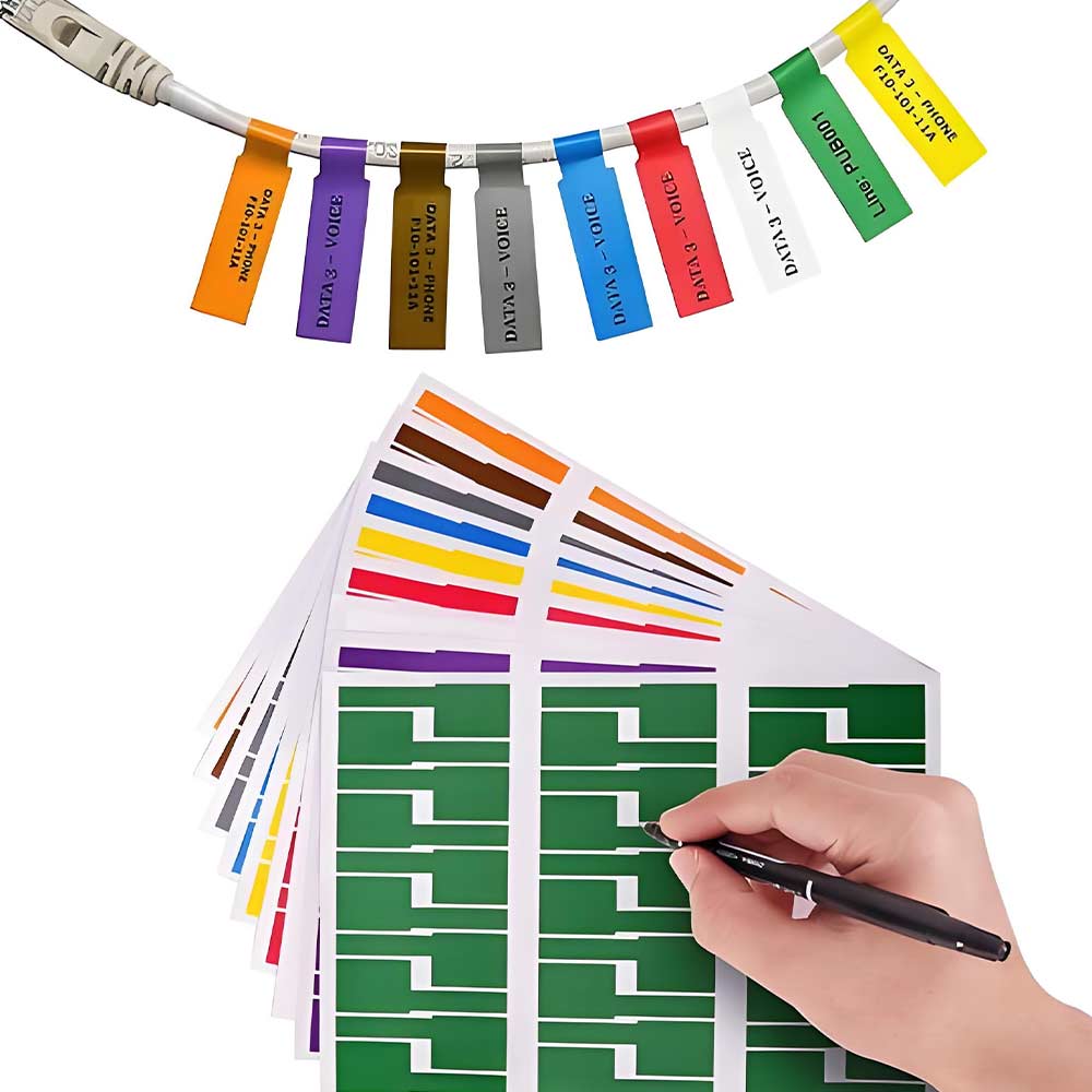 Label Maker - Waterproof Cable Labels Tags Can Write
