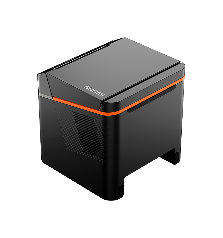 Label Printer - 80mm Barcode Thermal Label Receipt Printer
