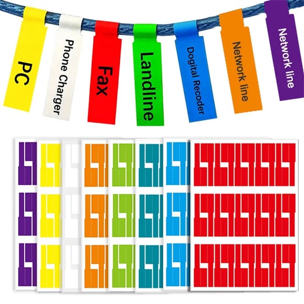 Label Maker - Waterproof Cable Labels Tags Can Write