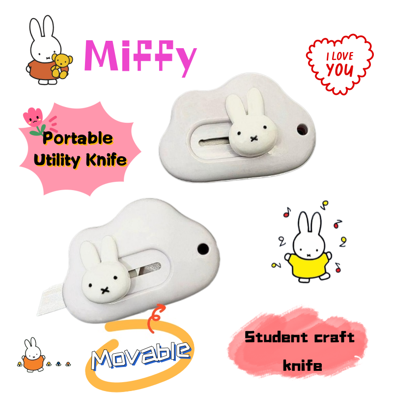 Miffy rabbit art knife creativ - Printer Paper recension och pris
