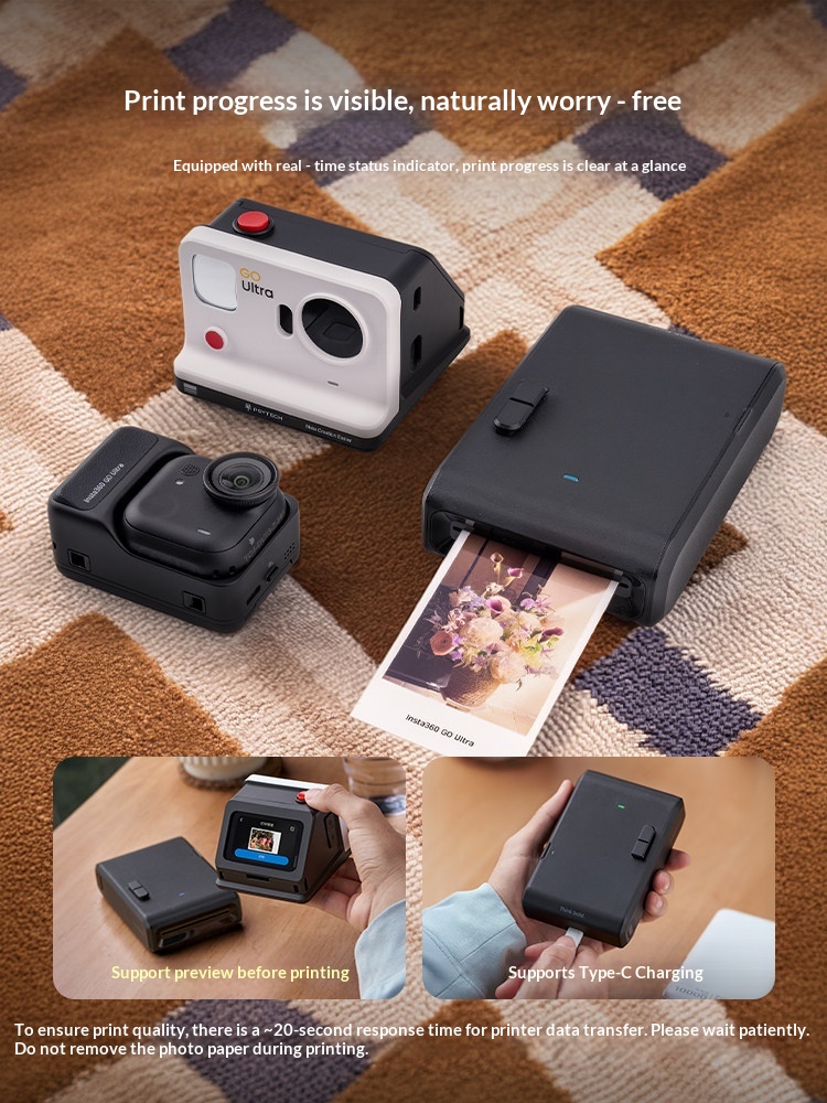 PGYTECH GO Ultra FunCam Box/Se - Photo Printer recension och pris