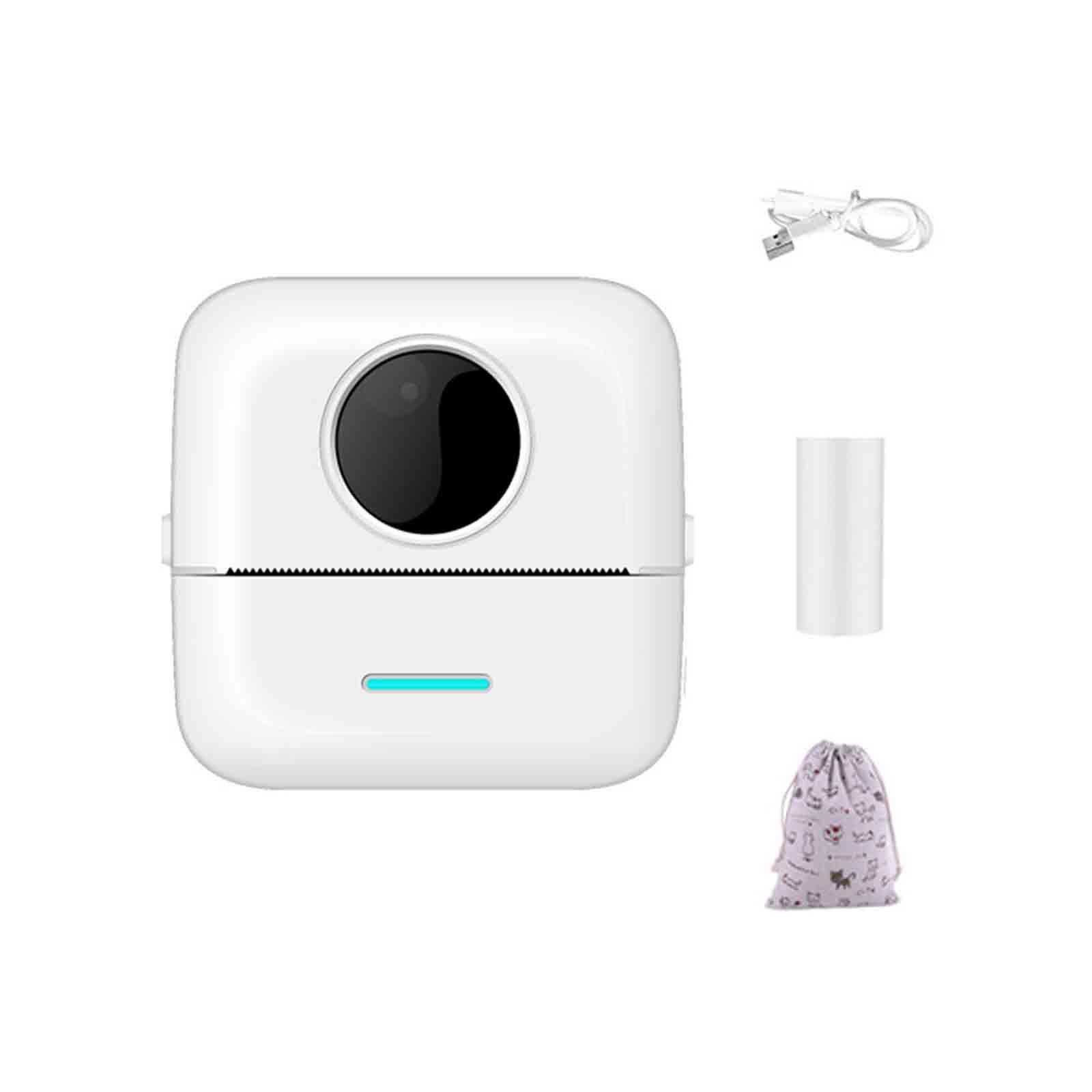 Portable Thermal Printer with  - Printer Paper recension och pris