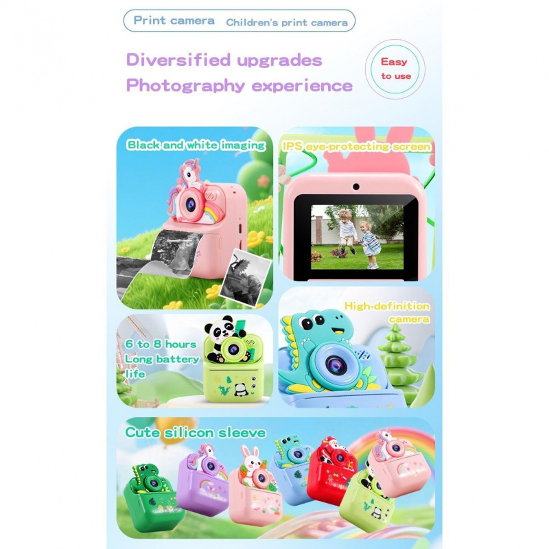1pc children's instant camera  - Photo Printer recension och pris