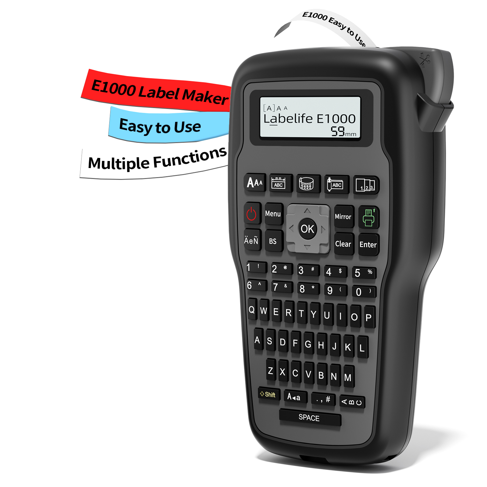 E1000 Pro Industrial Label Mak - Label Maker recension och pris
