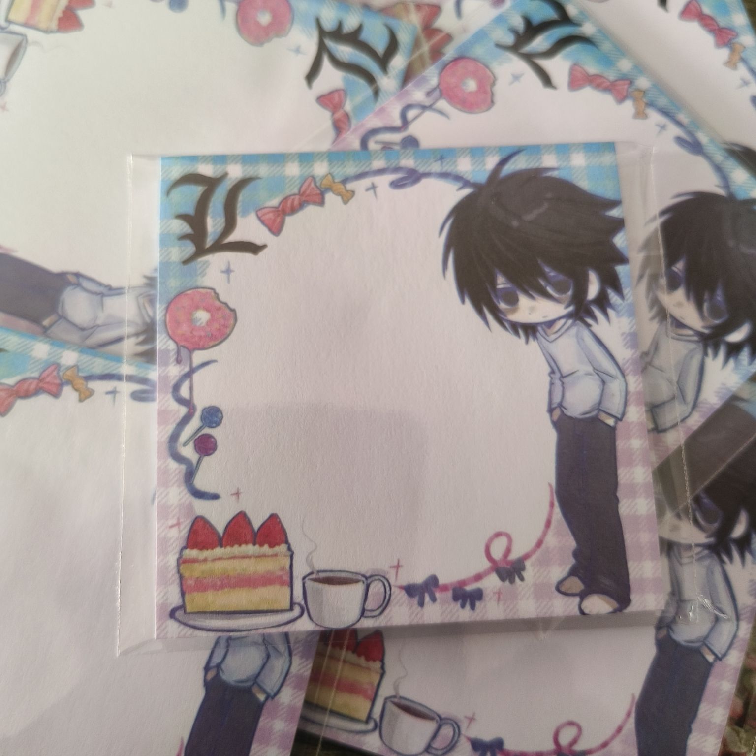 Death Note L Anime Memo Pad Cu - Printer Paper recension och pris