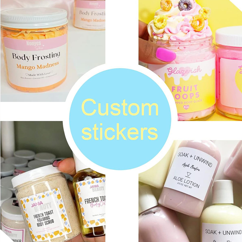 500-100Pcs Custom Stickers Cus - Label Maker recension och pris