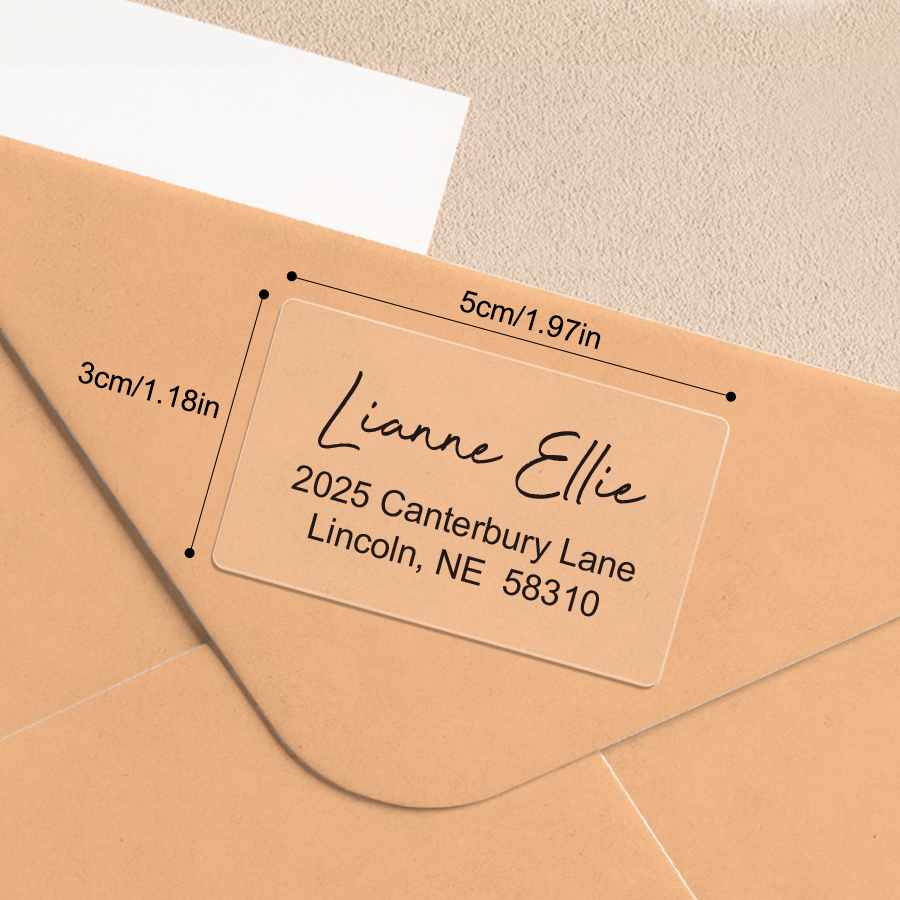 Custom Printed Waterproof Mail - Label Maker recension och pris