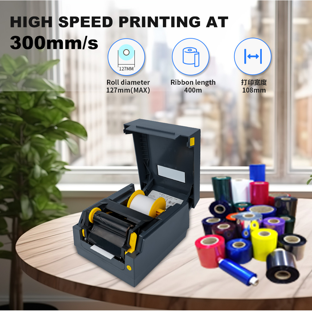 110mm Thermal Transfer Label P - Barcode Printer recension och pris