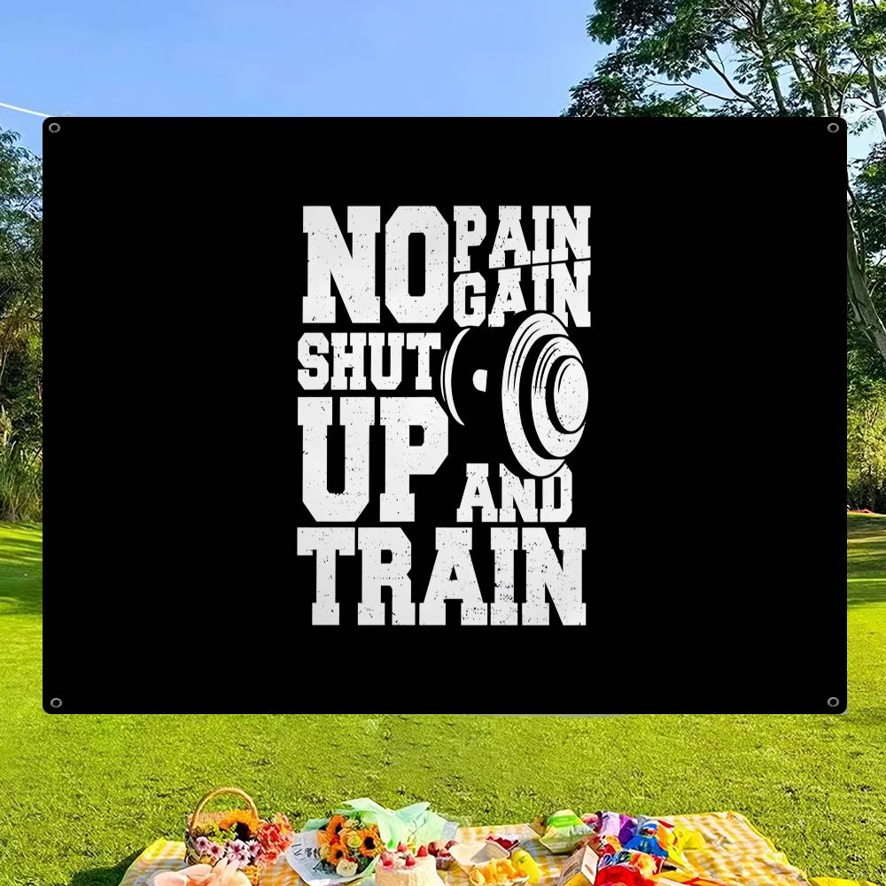 No Pain No Gain GYM Advanced P - Commercial Printing Company recension och pris