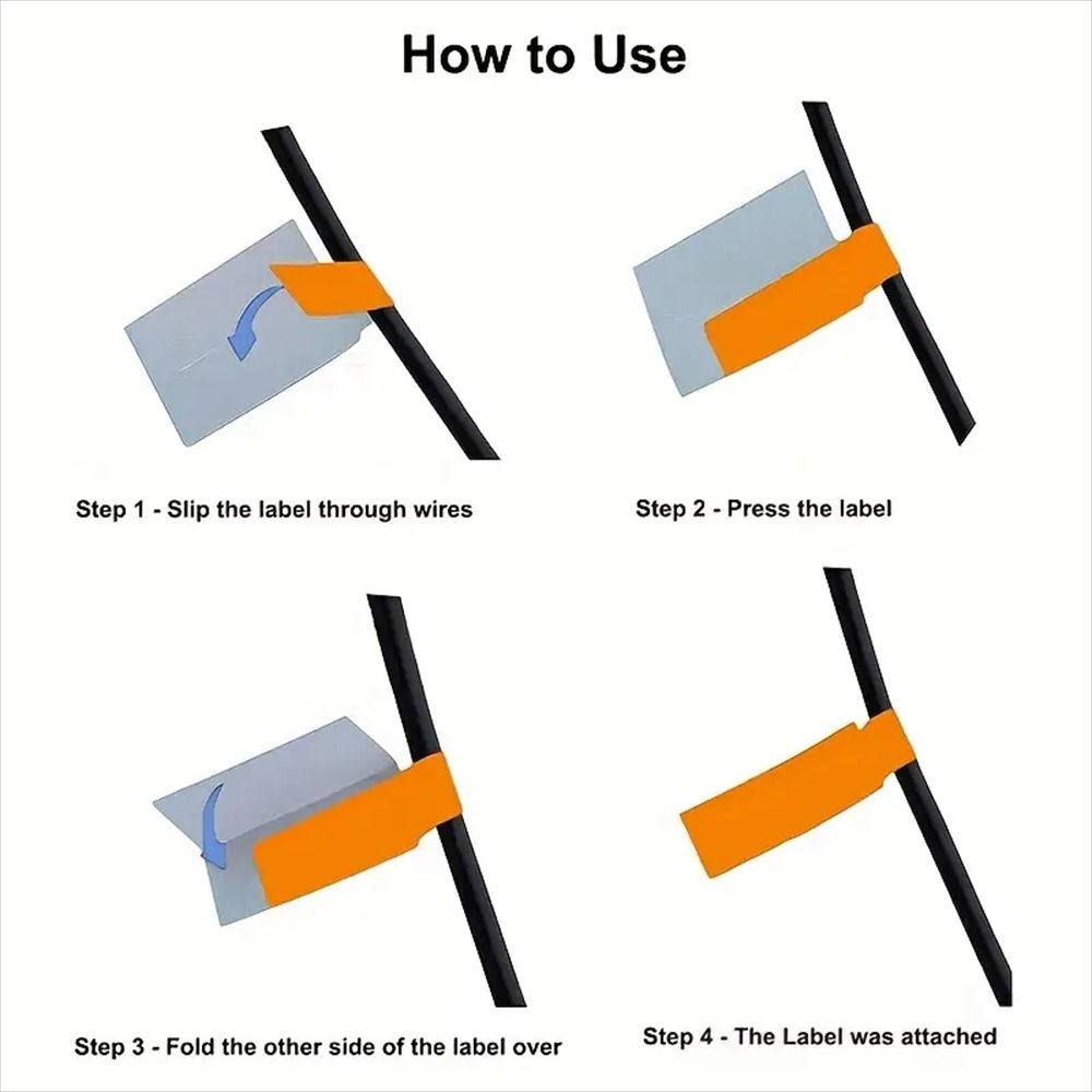 Waterproof Cable Labels Tags S - Label Maker recension och pris