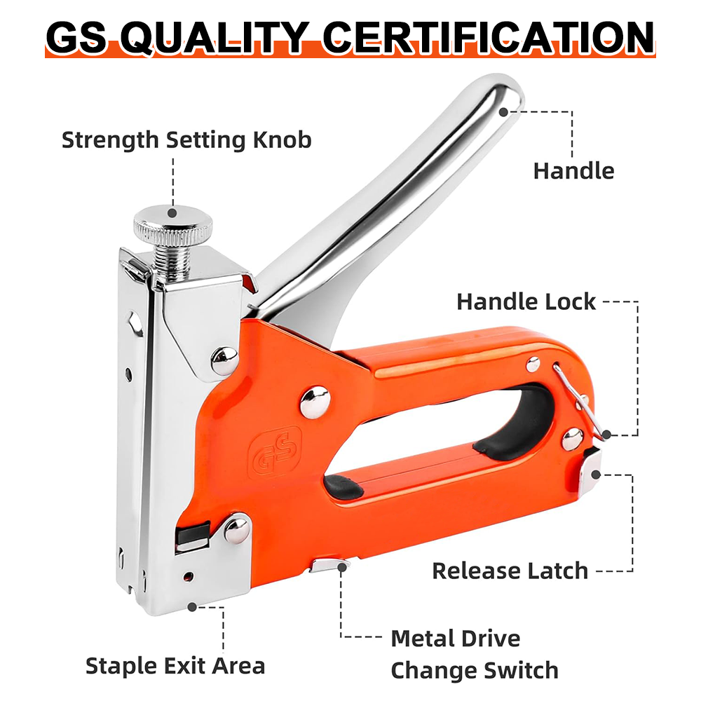 4 in 1 Staple Gun Kit U-shaped - Stapler Heavy Duty recension och pris