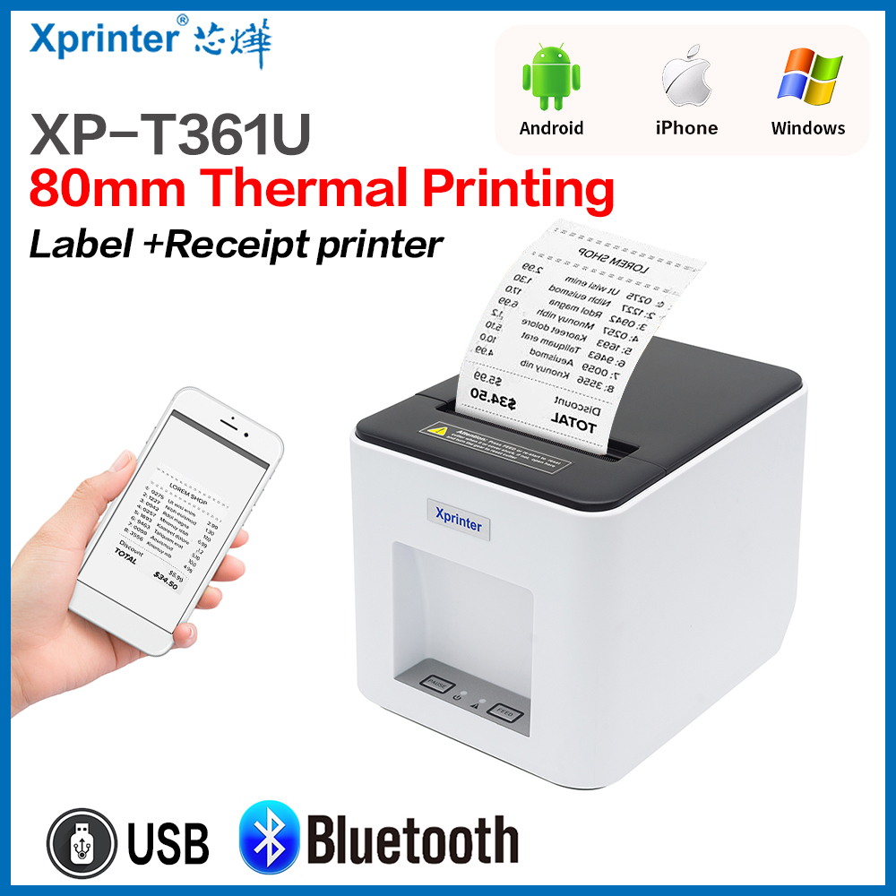 Xprinter 361B Thermal Label Pr - Commercial Book Printing Machines recension och pris
