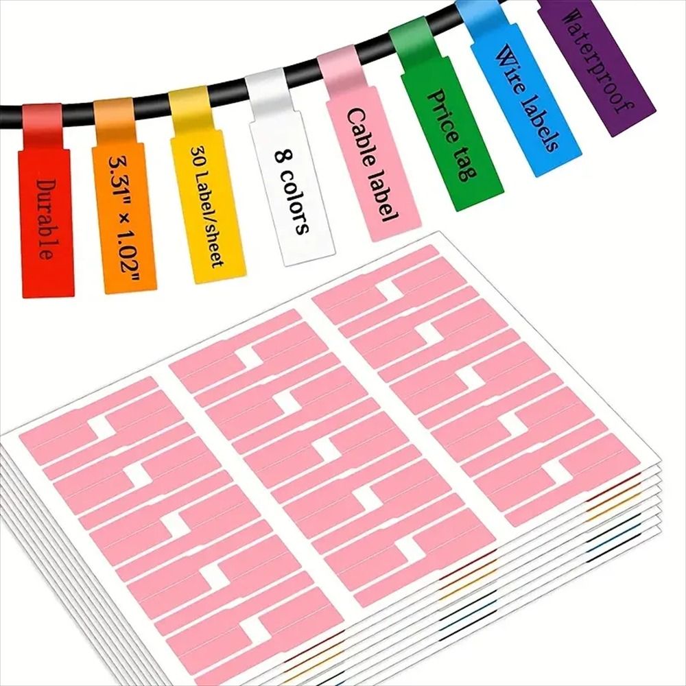 Waterproof Cable Labels Tags C - Label Maker recension och pris