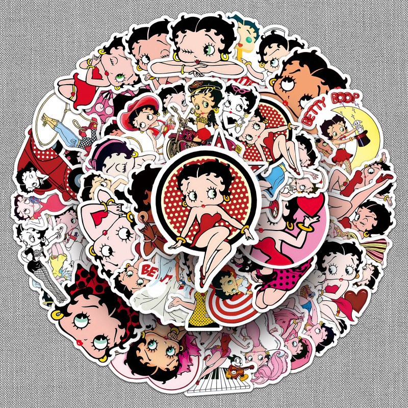 Betty Boop 50 stickers high co - Printer Paper recension och pris