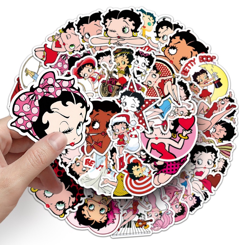 Betty Boop 50 stickers high co - Printer Paper recension och pris