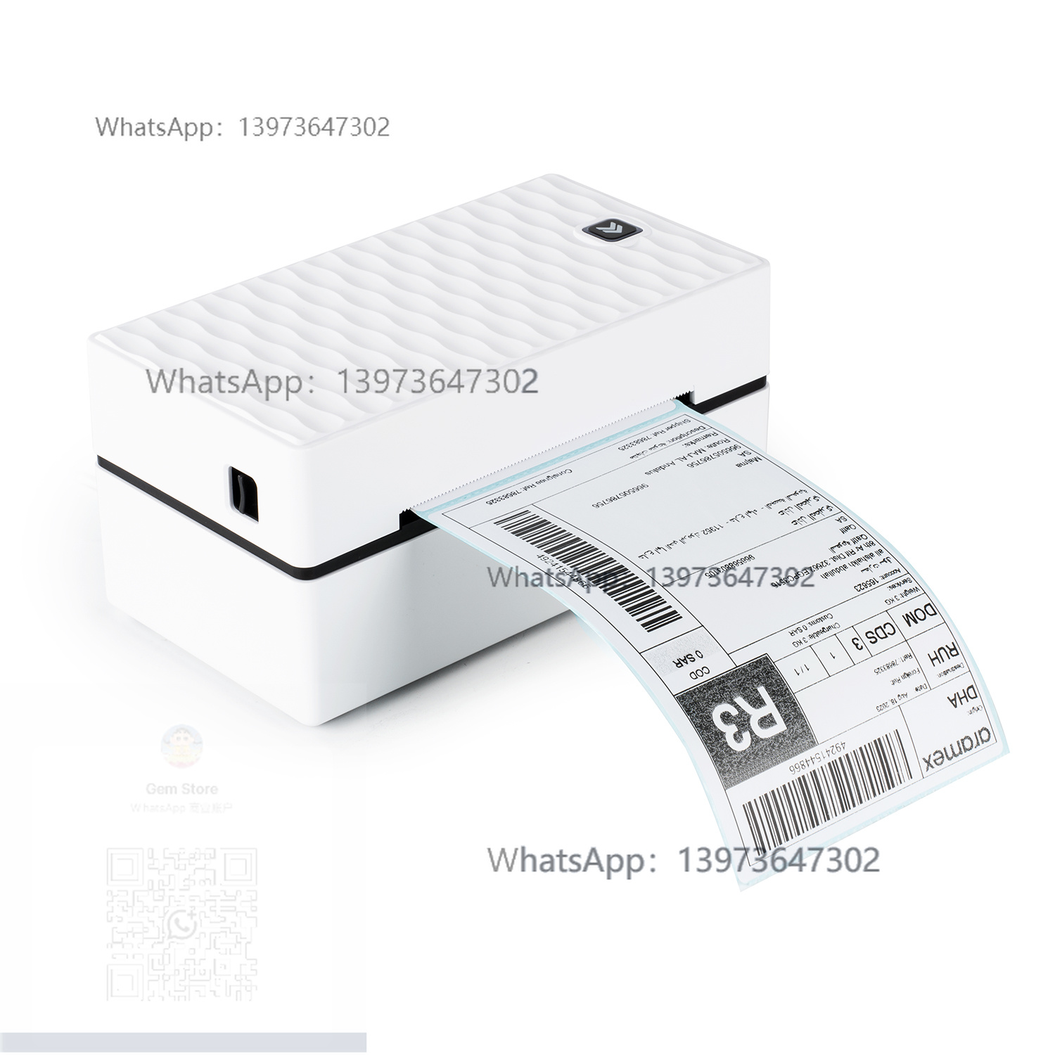 4x6 USB Bluetooth Thermal Prin - Label Printer recension och pris