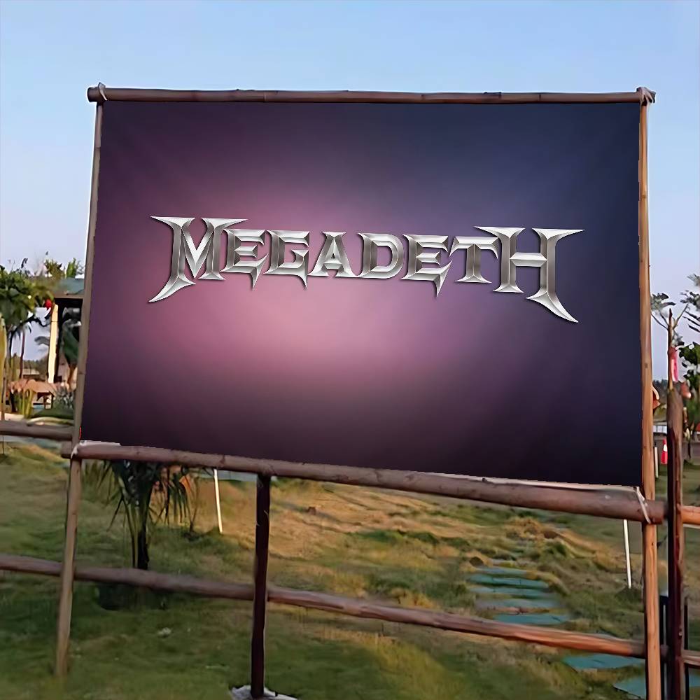 Rock Metal Band M-Megadeth Adv - Commercial Printing Company recension och pris