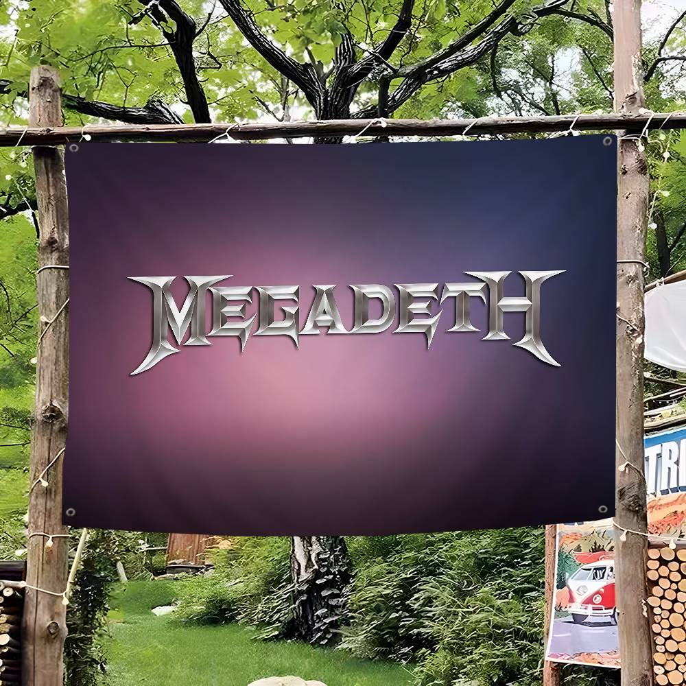 Rock Metal Band M-Megadeth Adv - Commercial Printing Company recension och pris