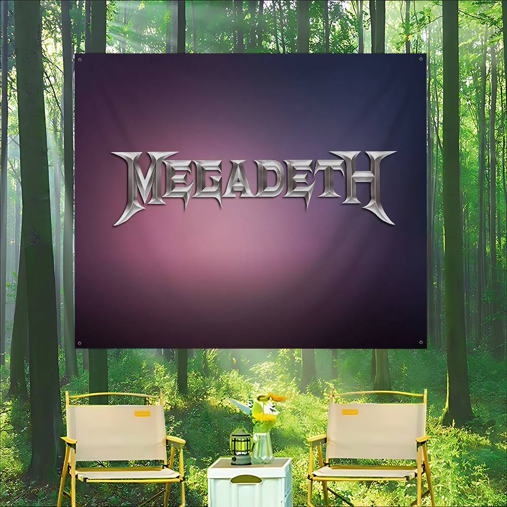 Rock Metal Band M-Megadeth Adv - Commercial Printing Company recension och pris