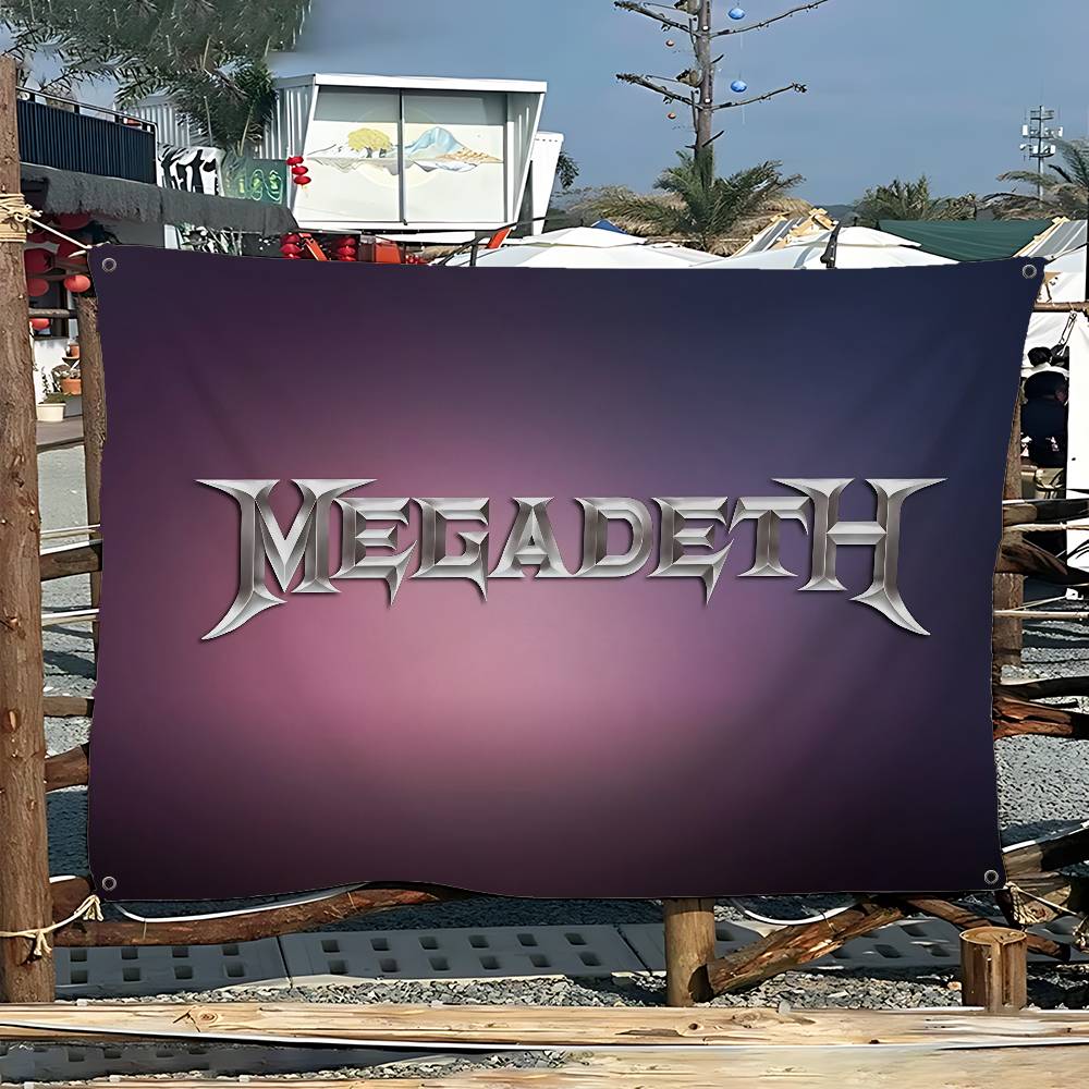 Rock Metal Band M-Megadeth Adv - Commercial Printing Company recension och pris