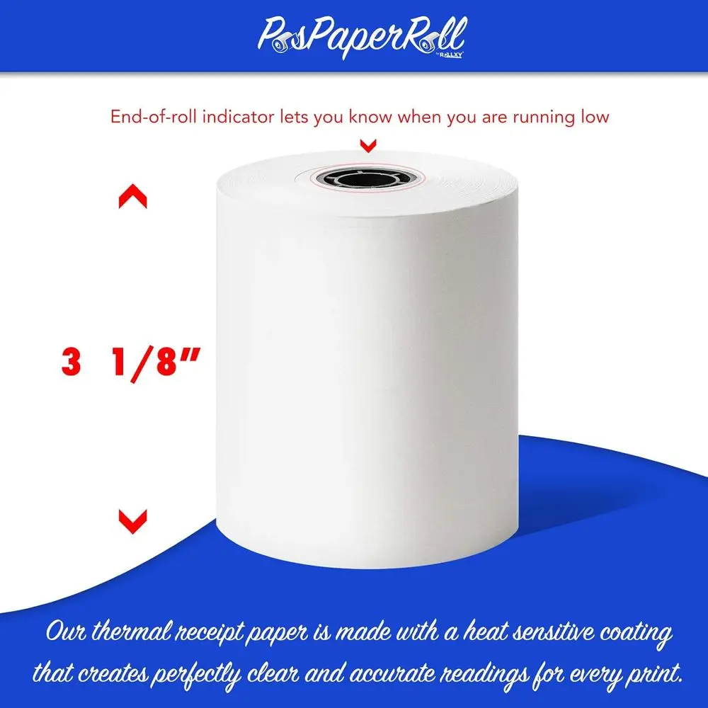 3 1/8 x 230mm Thermal Paper Ro - Printer Paper recension och pris