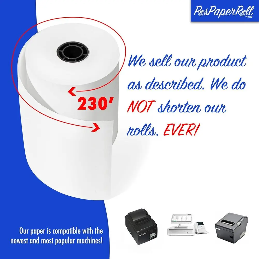 3 1/8 x 230mm Thermal Paper Ro - Printer Paper recension och pris