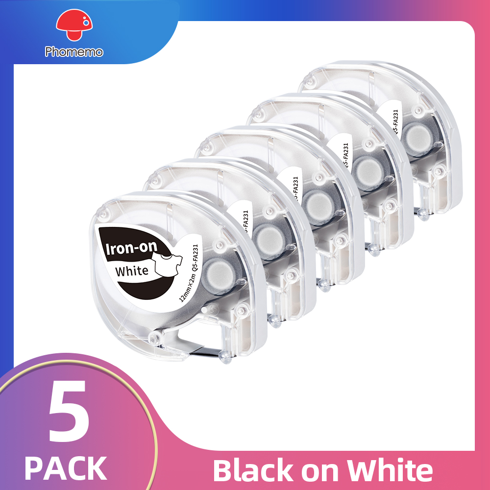 3/5 Pack Fabric Iron-on Label  - Commercial Fabric Printing Machine recension och pris