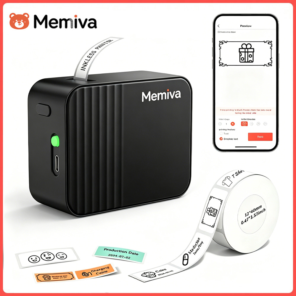 Memiva A1 Portable Thermal Pri - Commercial Book Printing Machines recension och pris